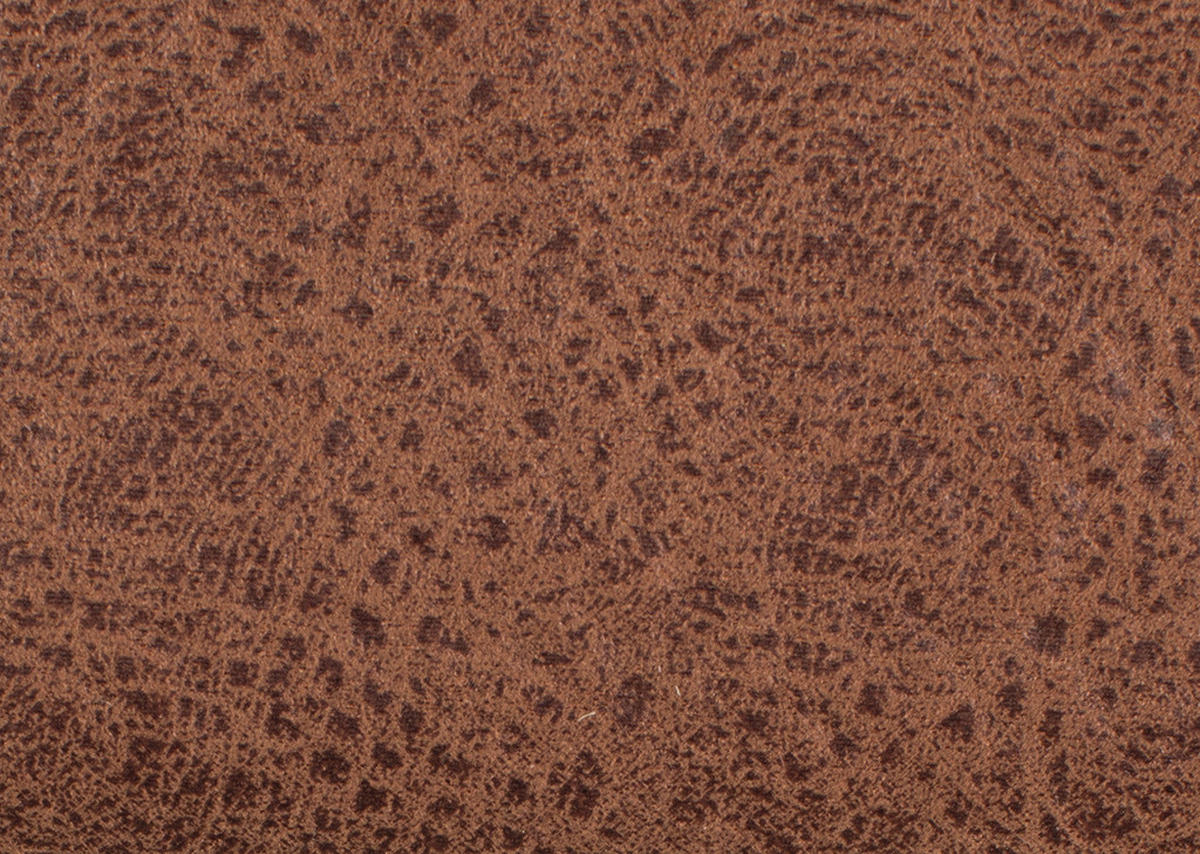 OHRENSESSEL in Mikrofaser Hellbraun  - Hellbraun/Schwarz, Konventionell, Textil (85/117/84cm) - Cantus