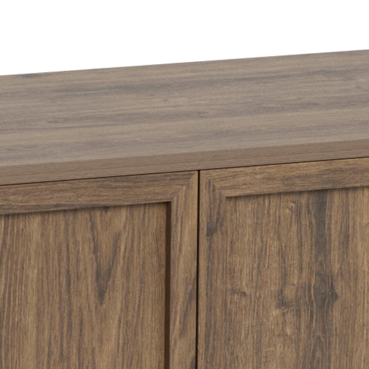 SKÄNK 158/80/40 cm  - brun/svart, Design, metall/trämaterial (158/80/40cm) - MID.YOU