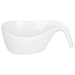 SCHÜSSEL Swing  11,5/7/4 cm  - Weiß, Basics, Keramik (11,5/7/4cm) - Novel