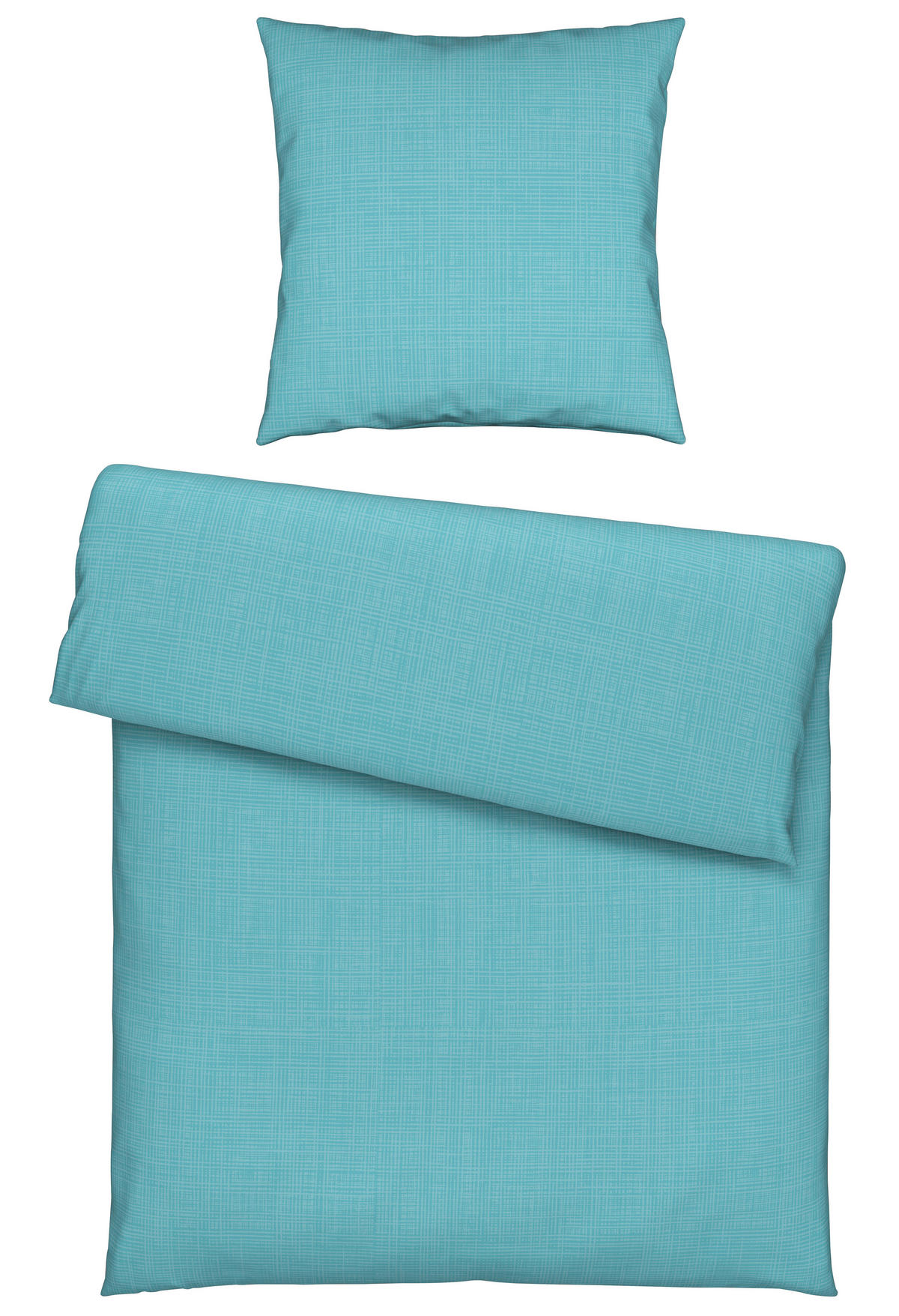 BETTWÄSCHE GENTANO Musselin 135/200 cm  - Hellblau, Basics, Textil (135/200cm) - Novel