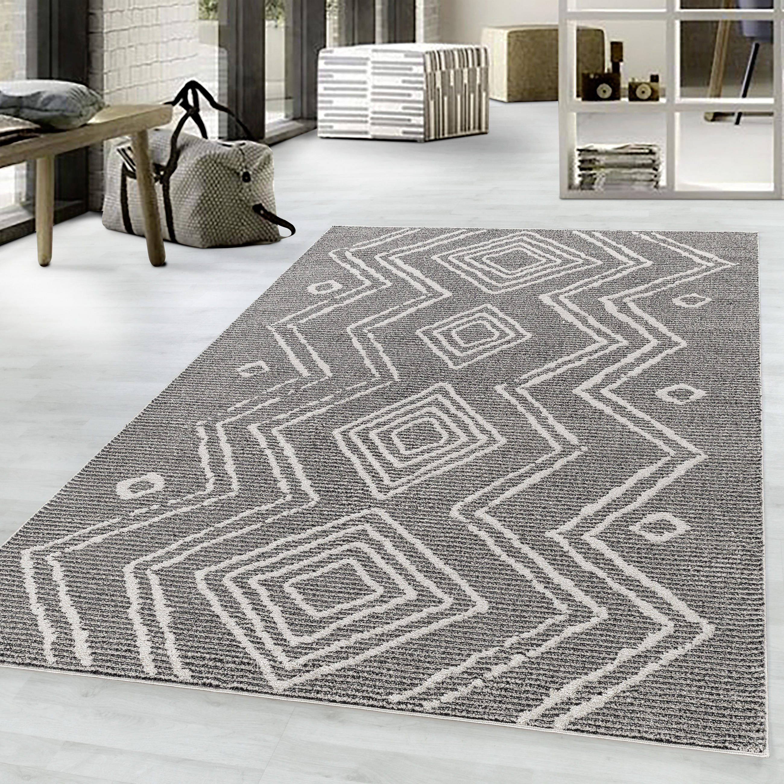 LÄUFER 80/250 cm Tasa  - Schwarz, Design, Textil (80/250cm) - Novel