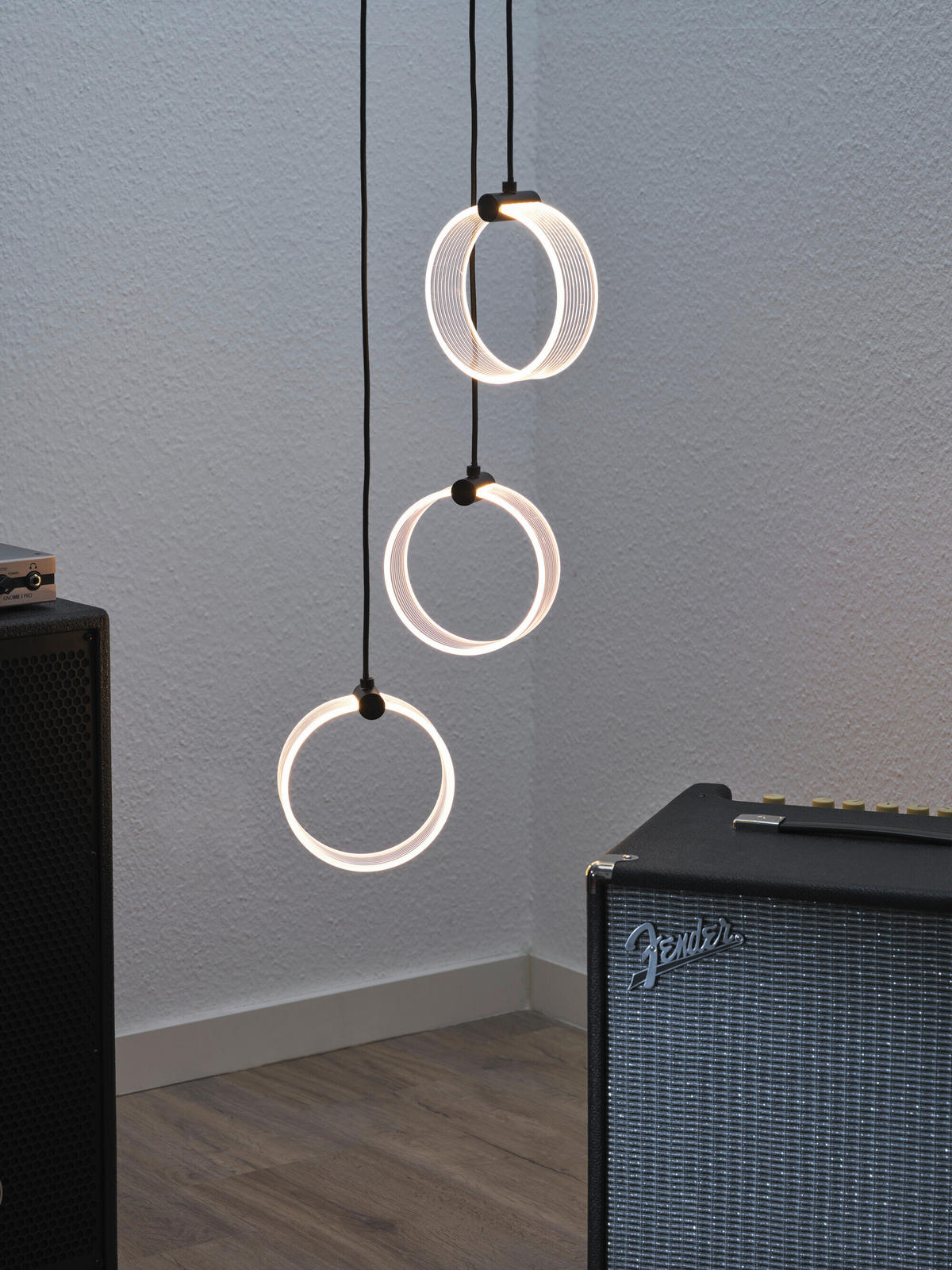 LED-PENDELLEUCHTE 28/20/121 cm   - Schwarz, Design, Kunststoff (28/20/121cm) - Ledvance