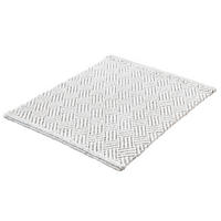 BADTEPPICH SWITCH Hellgrau  - Hellgrau, KONVENTIONELL, Kunststoff/Textil (50/60/0,5cm) - Kleine Wolke