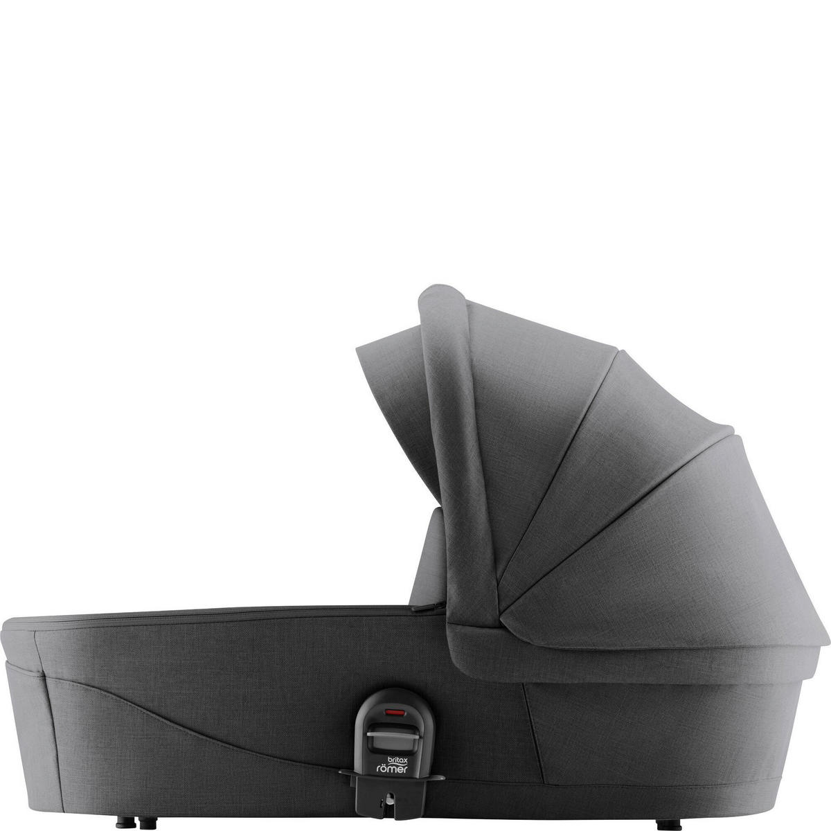 LIEGEWANNE Smile 5Z  - Grau, Basics, Textil/Metall (20/43/85.5cm) - Britax Römer