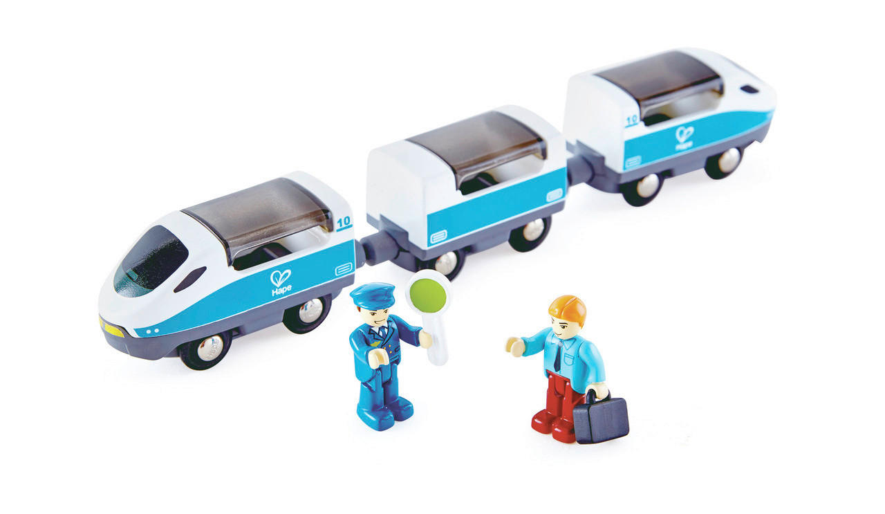 EISENBAHNZUBEHÖR - Blau/Weiß, Basics, Kunststoff/Metall (27,0/5,0/3,8cm) - Hape