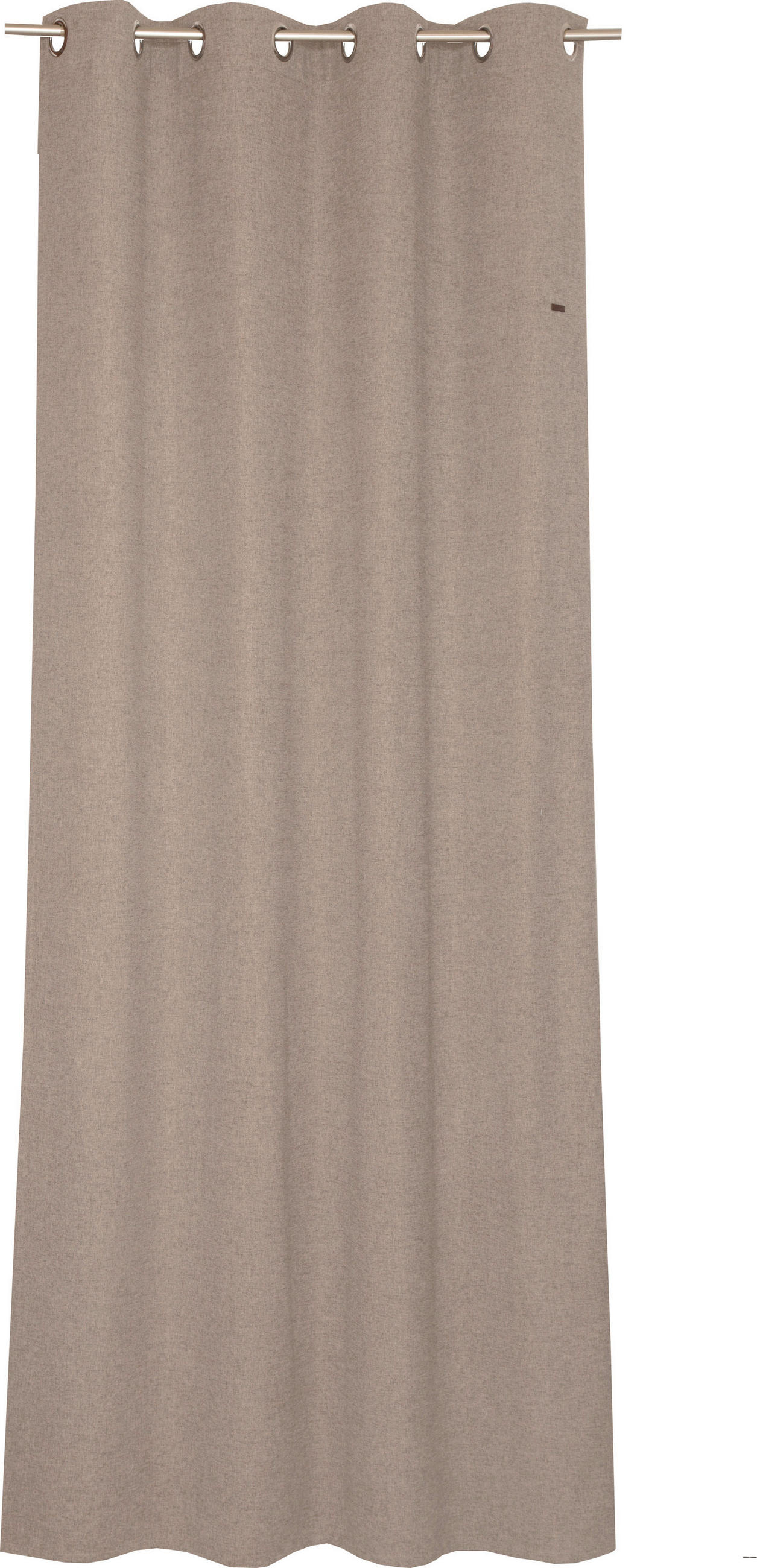 ÖSENSCHAL E-Harp blickdicht 140/250 cm   - Braun, Basics, Textil (140/250cm) - Esprit