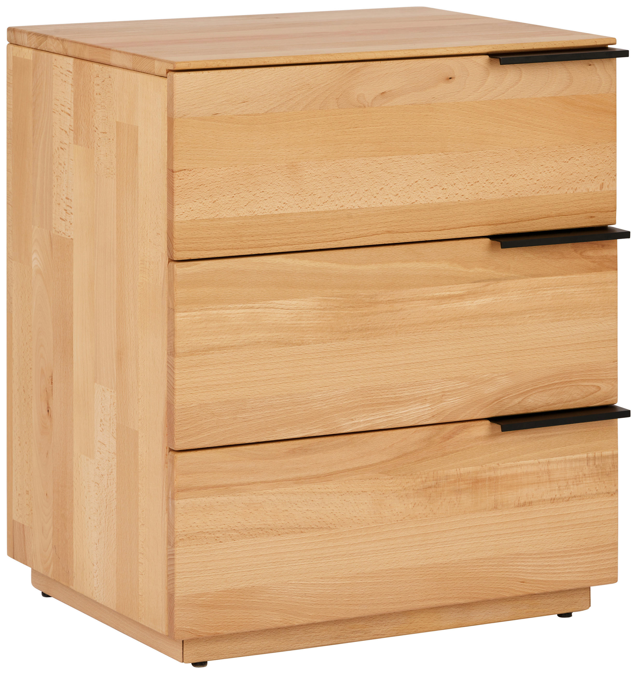 NACHTSCHRANK 50/60/40 cm Kernbuche massiv  - Natur, Holz (50/60/40cm) - MID.YOU