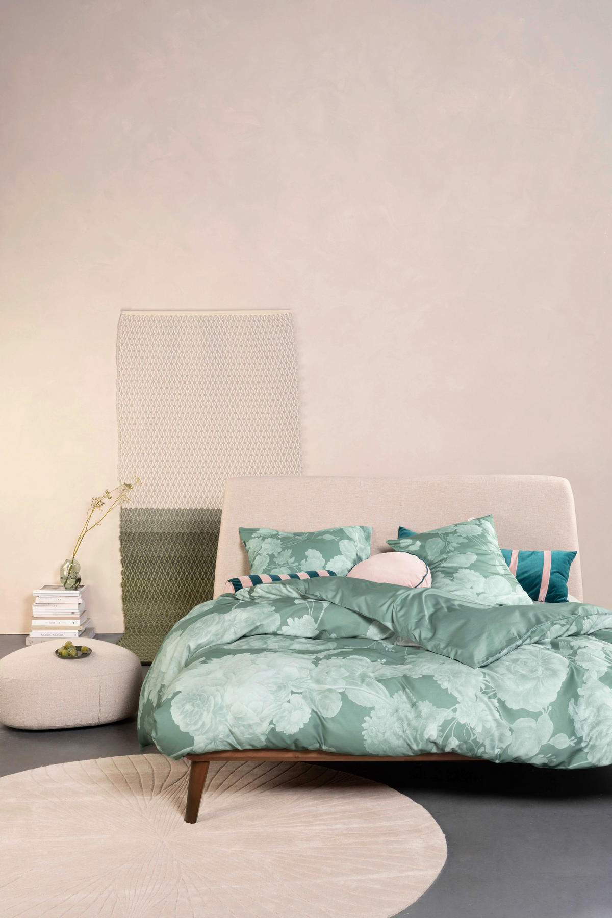 POSTELJINA 135/200 cm   - boje kadulje, Konvencionalno, tekstil (135/200cm) - Essenza