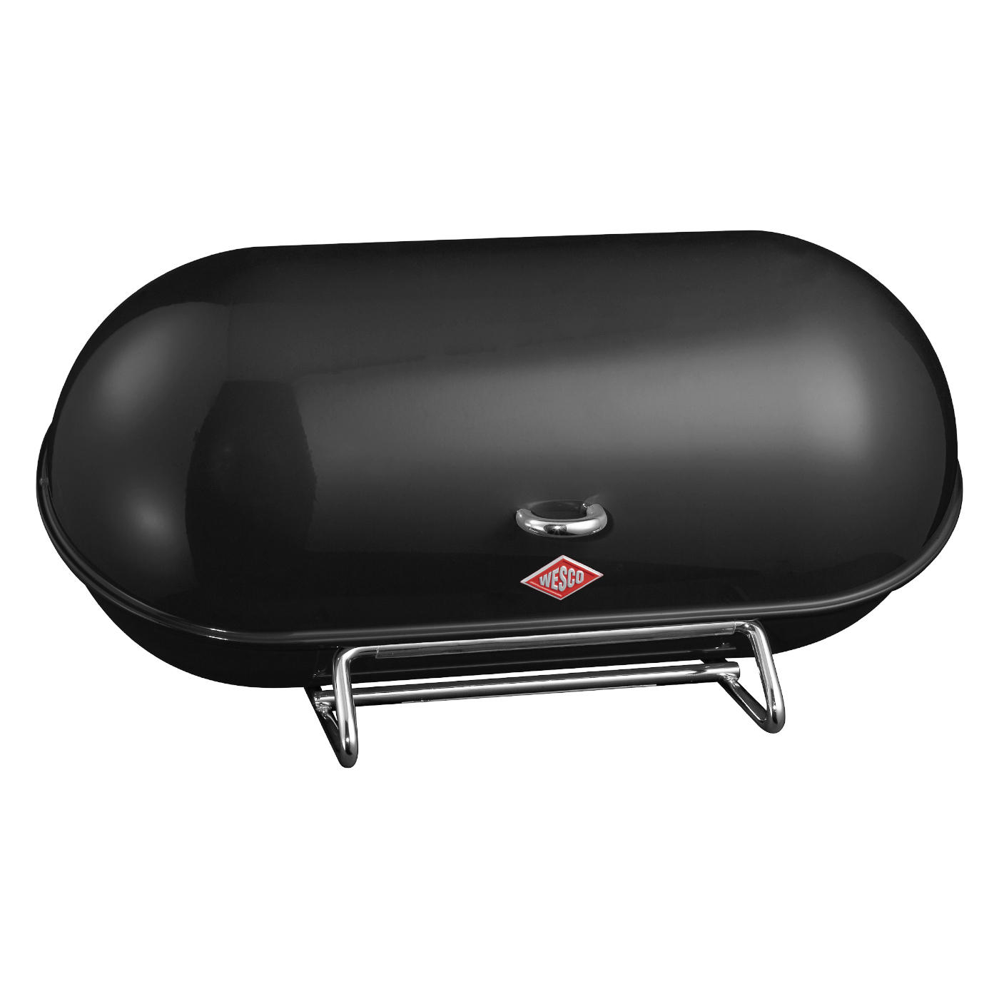 BROTKASTEN - Schwarz, Metall (44,3/23/21cm) - Wesco