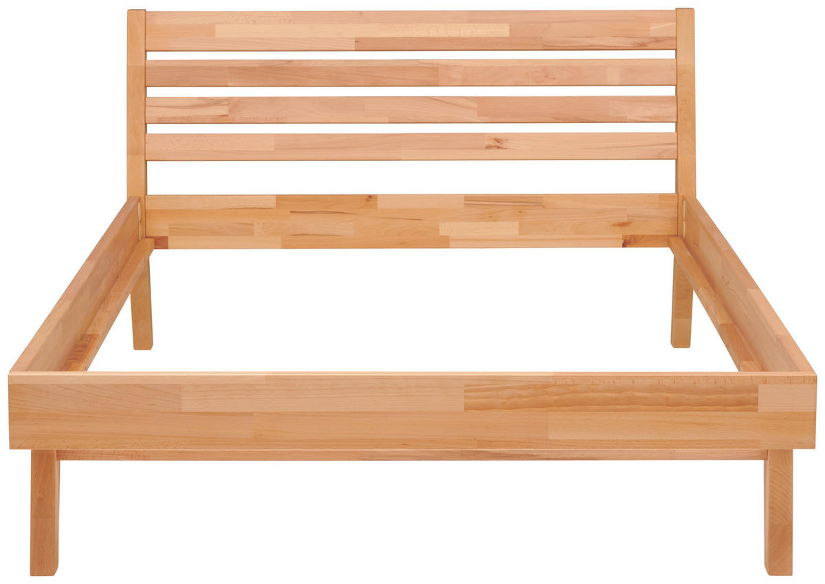 ÁGY 120/200 cm  geszt bükk  - geszt bükk, Modern, fa (120/200cm) - MID.YOU