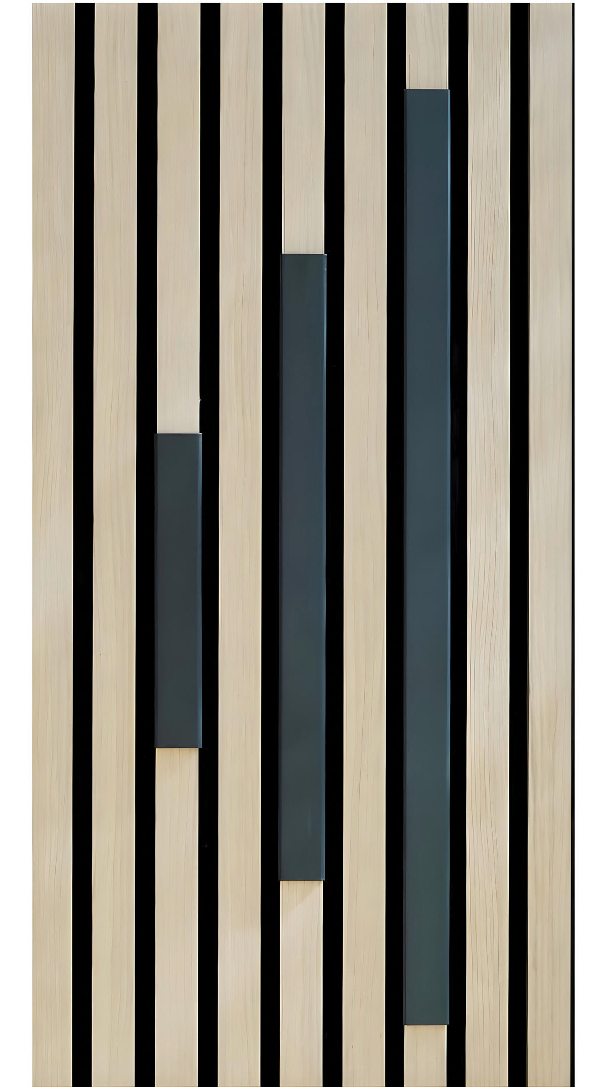 Akustikpaneel-Zubehör  - Schwarz, Basics, Metall (20/2,8/1,4cm)