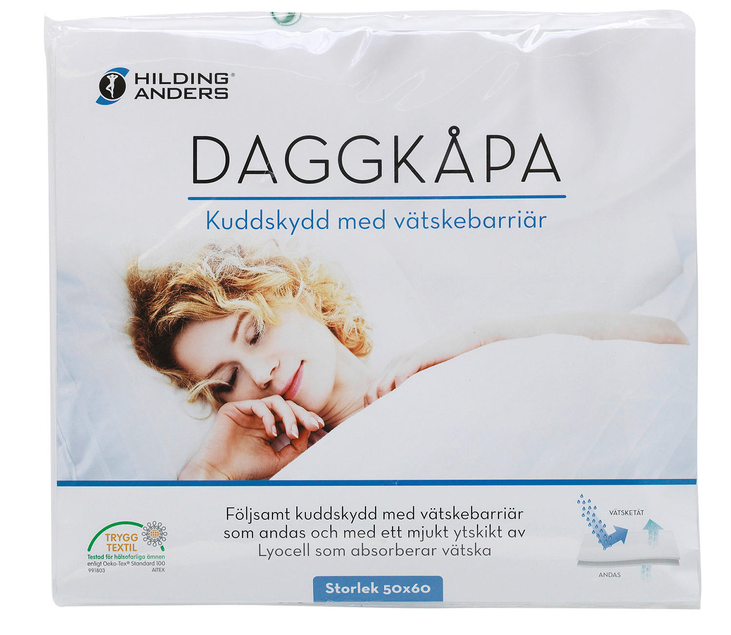 KUDDFODRAL  - vit, Basics, textil (50/60cm)