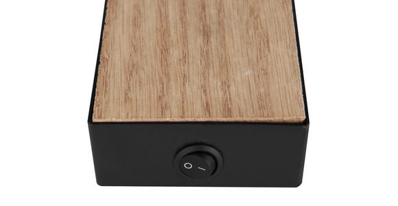STRAHLER 13,5/7/10 cm - Schwarz, Basics, Holz/Metall (13,5/7/10cm) - Novel
