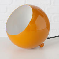 TISCHLEUCHTE 15/15/15 cm   - Orange, Basics, Metall (15/15/15cm) - Boltze Home