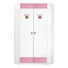 KINDERKLEIDERSCHRANK - Goldfarben/Rosa, Holzwerkstoff (95/198/95cm) - Xora KINDERKLEIDERSCHRANK - Goldfarben/Rosa, Holzwerkstoff (95/198/95cm) - Xora