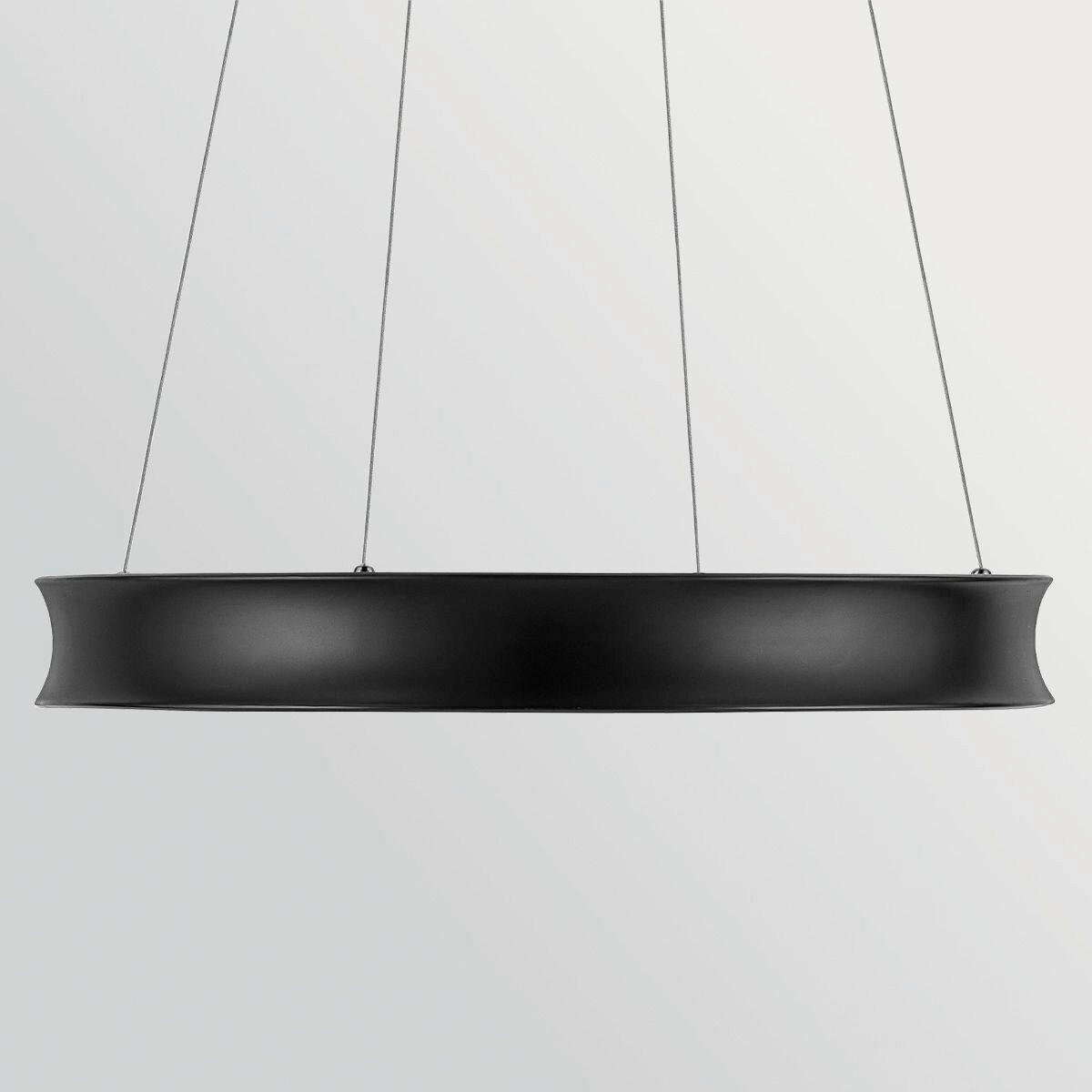 LED-HÄNGELEUCHTE Kichler 95/74,8 cm  - Champagner/Schwarz, Design, Metall (95/74,8cm) - Elstead Lighting