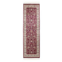 LÄUFER 80/250 cm My Babylon of Obsession  - Hellbraun/Rot, Design, Textil (80/250cm)