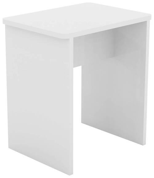 HOCKER Weiß  - Weiß, MODERN (40/45/30cm) - MID.YOU