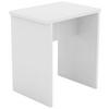 HOCKER in Holzwerkstoff Weiss  - Weiss, Modern, Holzwerkstoff (40/45/30cm) - MID.YOU
