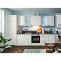 KUCHYŇSKÝ BLOK BEZ SPOTŘEBIČŮ - měděné barvy/magnolie, Romantický / Rustikální, kov/kompozitní dřevo (330cm) - Welnova