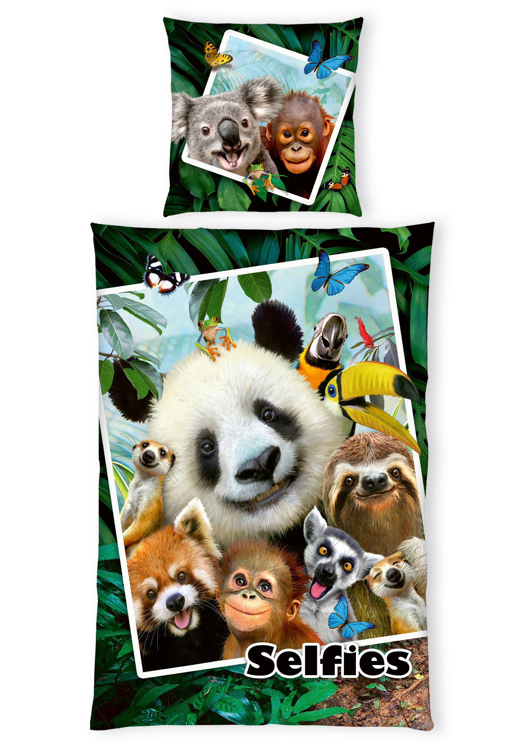 KINDERBETTWÄSCHE Renforcé 135/200 cm  - Multicolor, KONVENTIONELL, Textil (135/200cm)