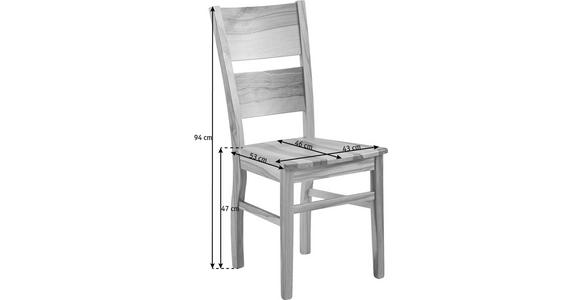 STUHL in Holz Buchefarben - Buchefarben, KONVENTIONELL, Holz (43/94/53cm) - Cantus