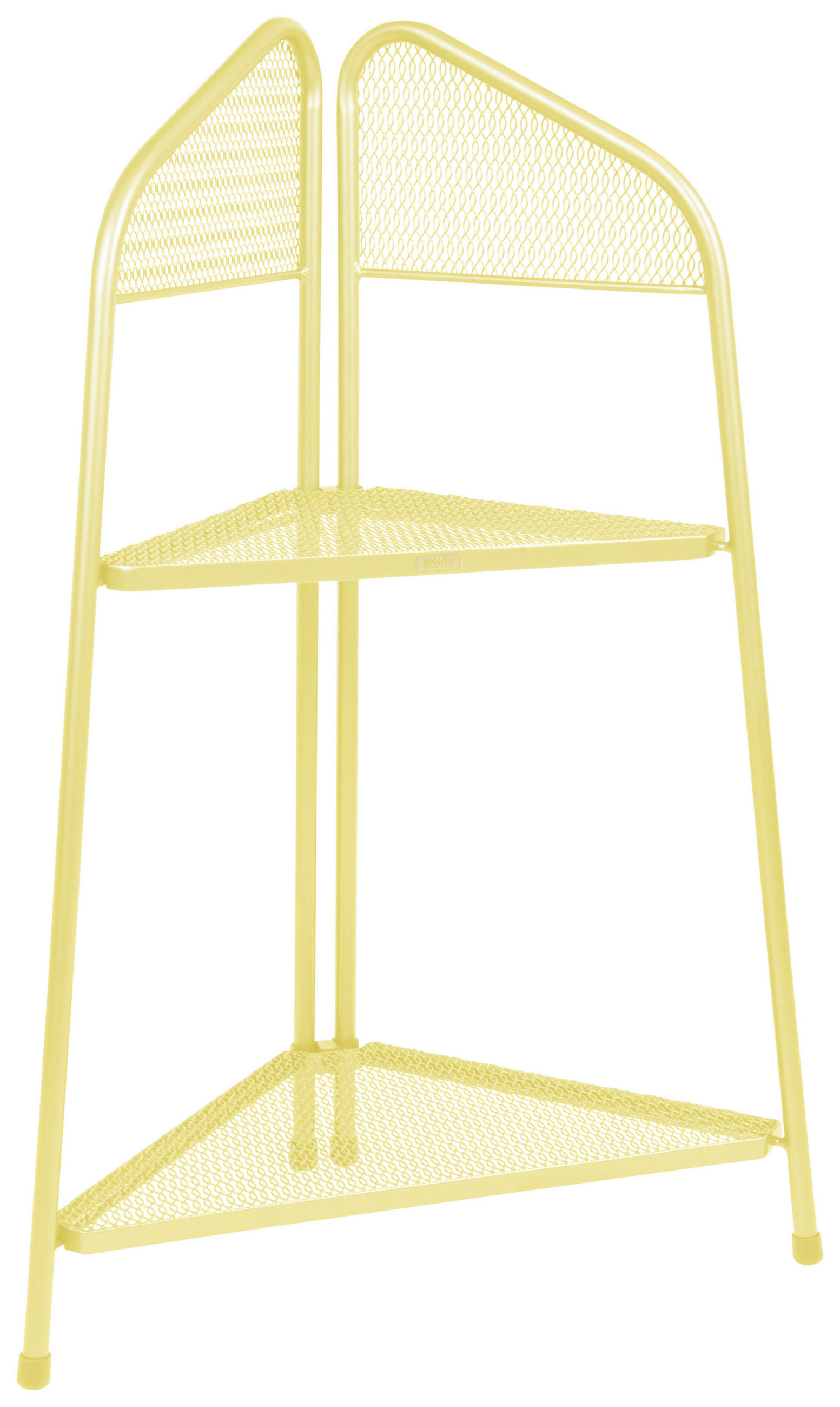GARTENREGAL Metall  - Hellgelb, MODERN, Metall (48/100/48cm) - Gardenson