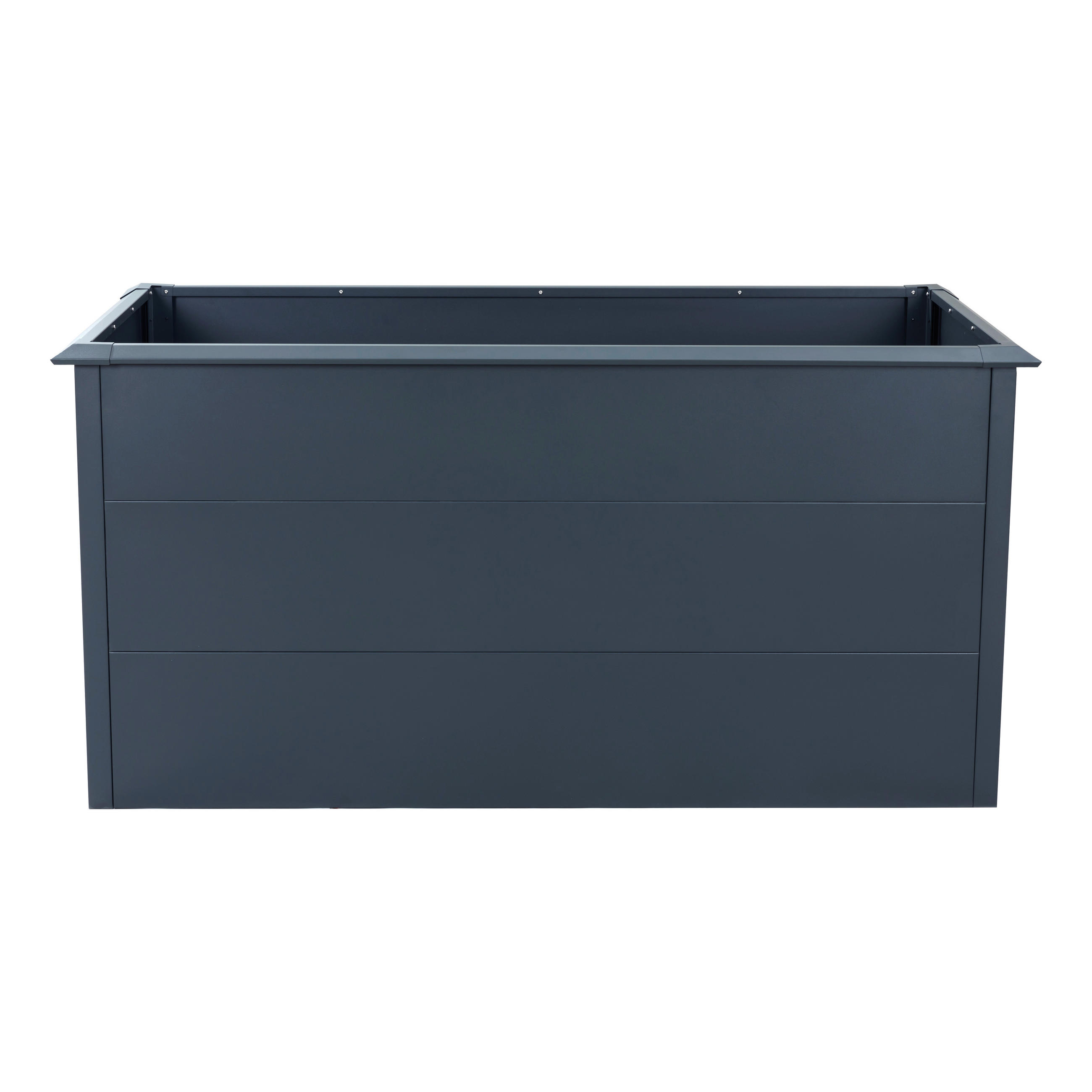 HOCHBEET Primus  - Anthrazit, KONVENTIONELL, Metall (75/150/77cm) - Ambia Garden