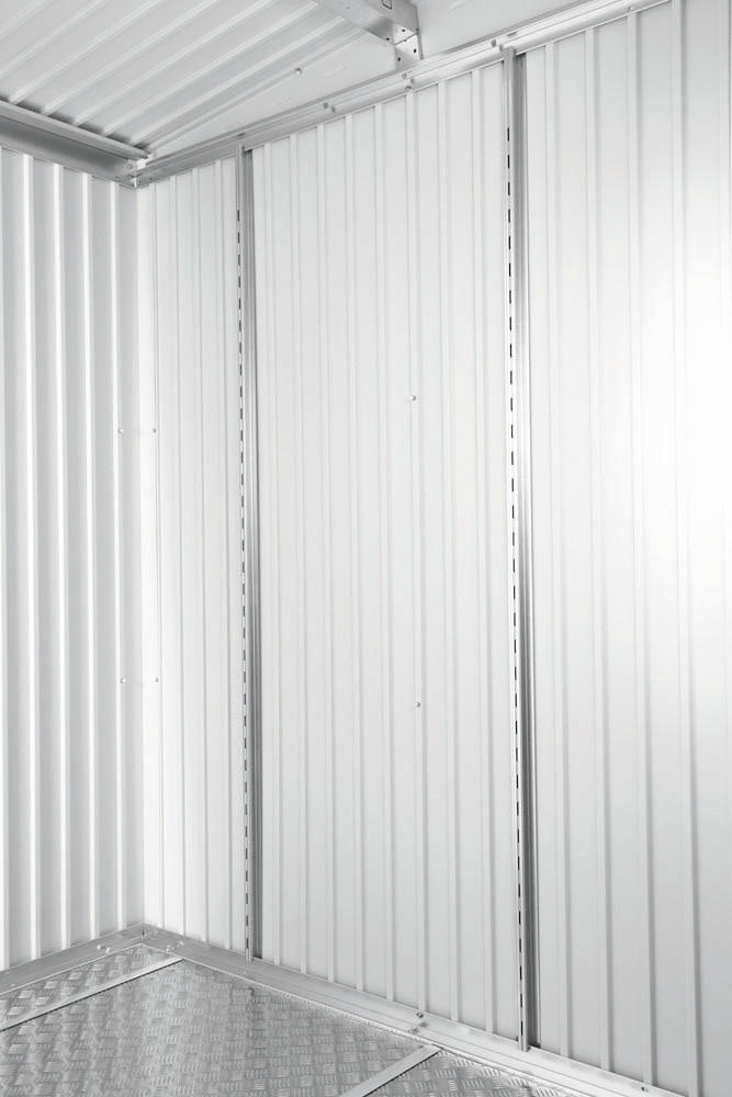 REGALSTEHER-SET  4/173/4 cm Alufarben  - Alufarben, Design, Metall (4/173/4cm) - Biohort
