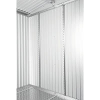 REGALSTEHER-SET  4/173/4 cm Alufarben  - Alufarben, Design, Metall (4/173/4cm) - Biohort