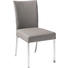 STUHL Echtleder Edelstahlfarben, Grau - Edelstahlfarben/Grau, Design, Leder/Metall (47/91/63cm) - Musterring STUHL Echtleder Edelstahlfarben, Grau - Edelstahlfarben/Grau, Design, Leder/Metall (47/91/63cm) - Musterring