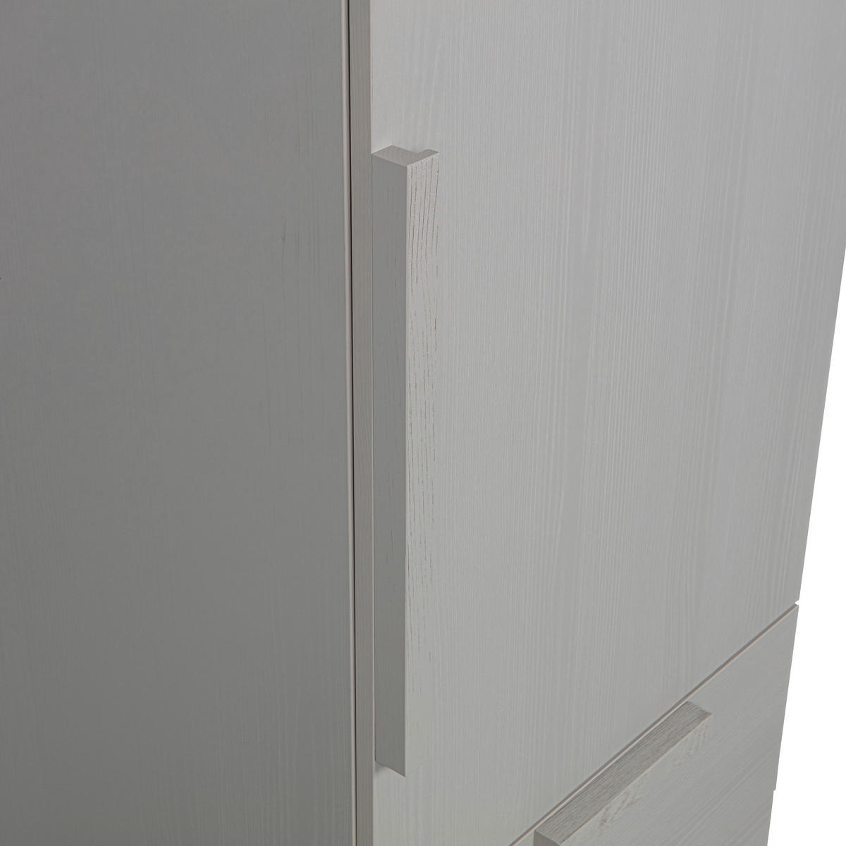 DREHTÜRENSCHRANK 55/210/58 cm 1-türig Grau  - Grau, Design, Holz (55/210/58cm) - Livetastic