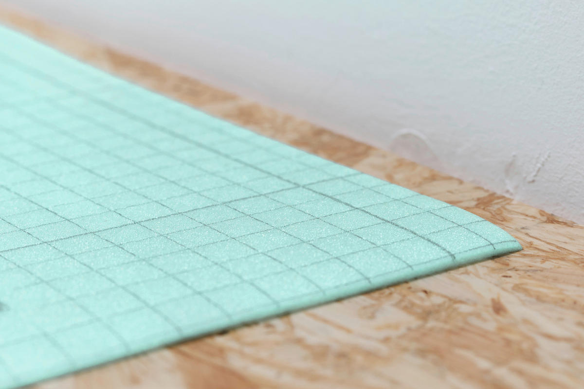 Unterlagsmatte silenzio EASY 125/25/9.5 cm  - Grün, KONVENTIONELL, Kunststoff (125/25/9.5cm) - Egger Holzwerkstoffe