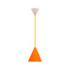 PENDELLEUCHTE Voss 20/20/110 cm   - Dunkelgelb/Weiß, Trend, Metall (20/20/110cm)