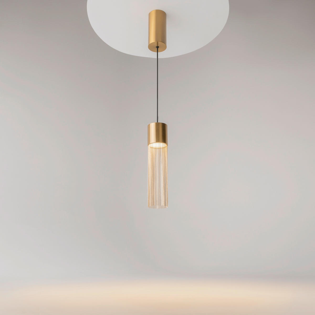 PENDELLEUCHTE Imaginary 8/132 cm  - Goldfarben, Design, Metall (8/132cm) - MAYTONI