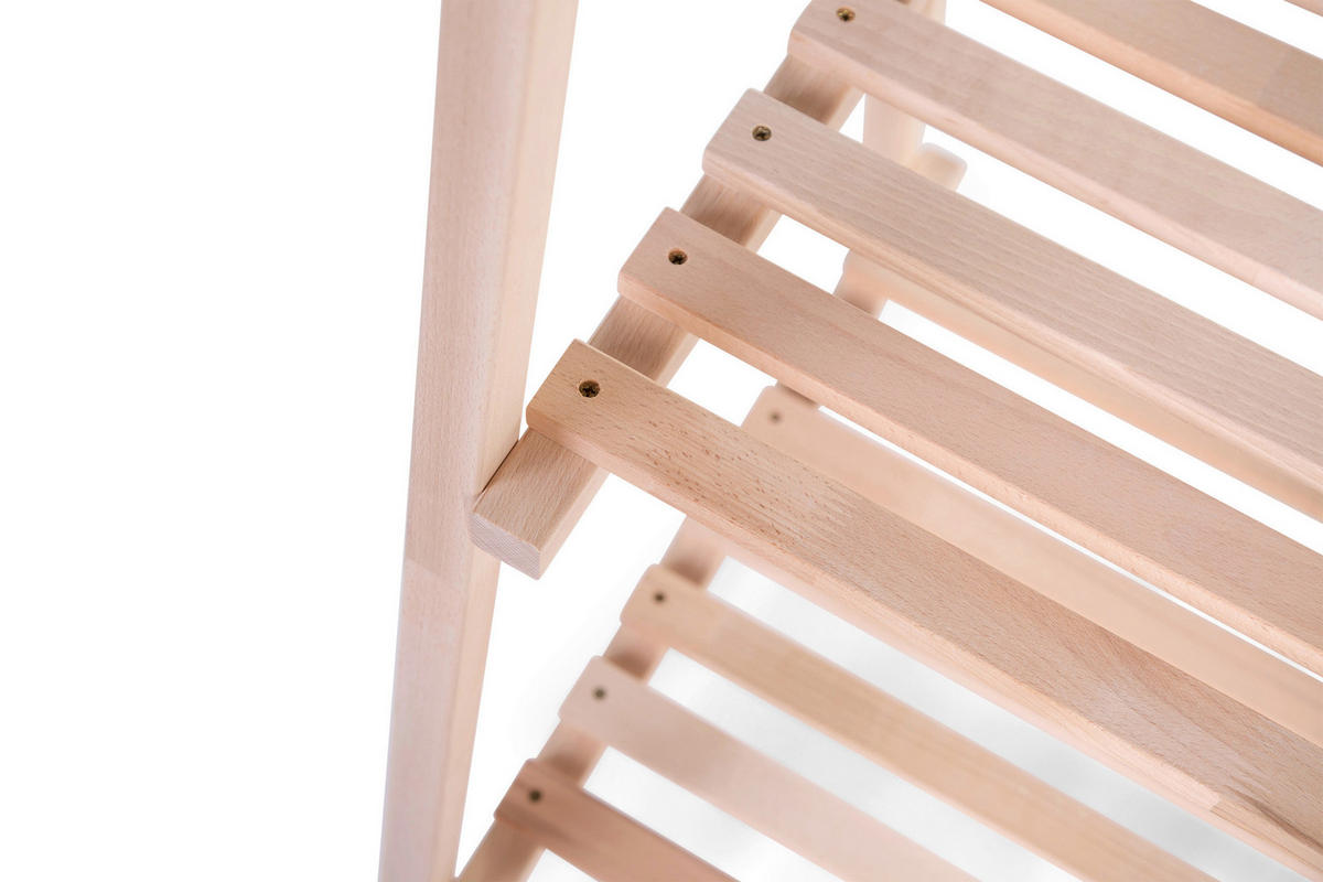 KINDERGARDEROBE in 60/197/60 cm   - Wengefarben/Naturfarben, Basics, Holz (60/197/60cm) - Childhome