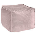 POUF Cord  - Rosa, KONVENTIONELL, Textil (66/40/66cm) - Hom`in
