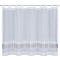 FERTIGVORHANG halbtransparent  - Kupferfarben, Basics, Textil (140/80cm)