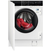 EINBAUWASCHTROCKNER LWR8WI7680  - Schwarz/Weiß, Basics, Kunststoff/Metall (59,6/81,9/55,3cm) - AEG