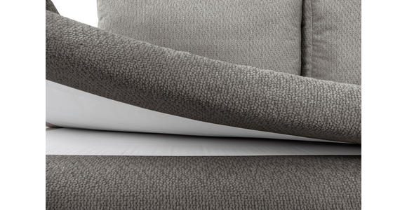 SCHLAFSOFA  in Struktur Dunkelgrau  - Dunkelgrau/Schwarz, KONVENTIONELL, Kunststoff/Textil (195/93/83cm) - Carryhome