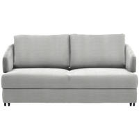 SCHLAFSOFA in Textil Silberfarben  - Silberfarben/Schwarz, Design, Textil/Metall (172/76-89/112-120cm) - Bali