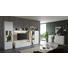 HIGHBOARD - Weiß/Grau, MODERN, Holzwerkstoff/Metall (105,1/124,4/37,2cm) - Stylife HIGHBOARD - Weiß/Grau, MODERN, Holzwerkstoff/Metall (105,1/124,4/37,2cm) - Stylife