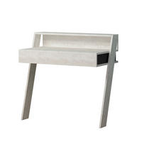 SCHREIBTISCH 94/50/91 cm Anthrazit, Weiss  - Weiss/Anthrazit, Design, Holzwerkstoff (94/50/91cm) - Livetastic