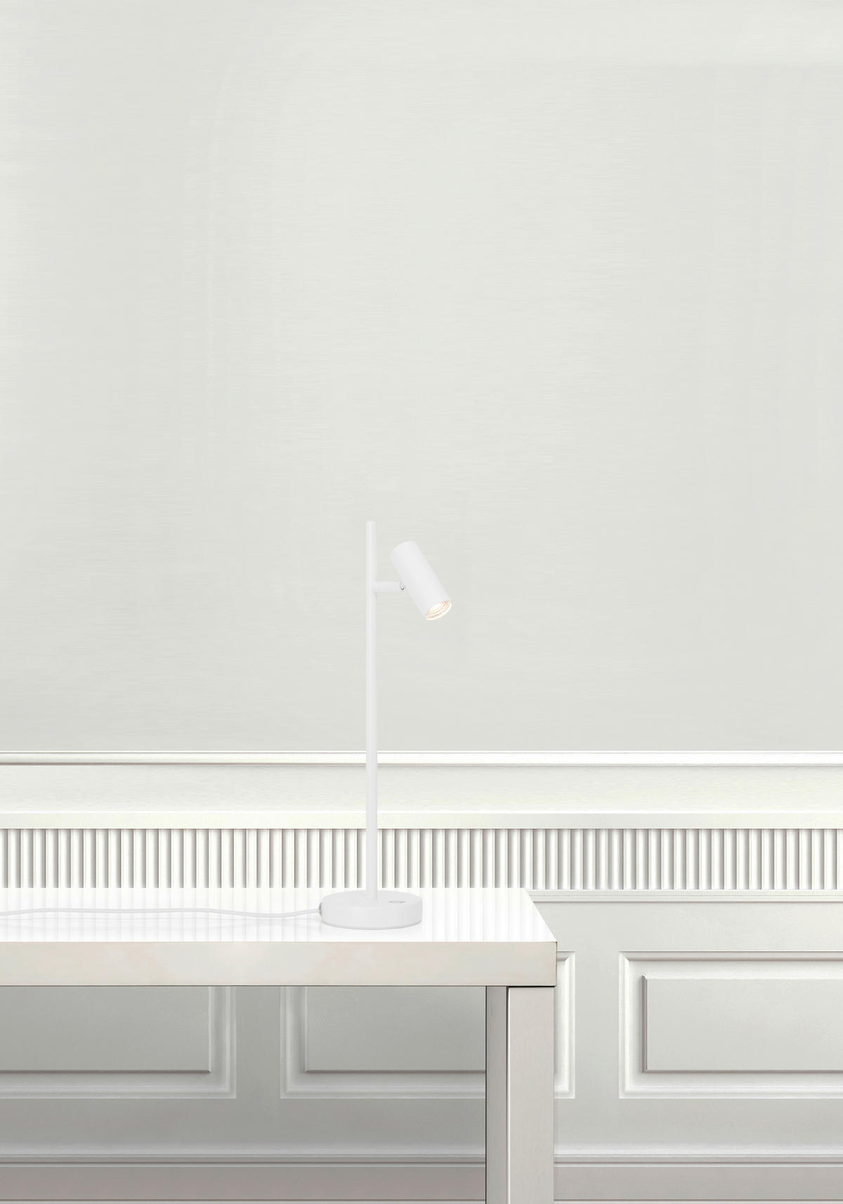 TISCHLEUCHTE   - Weiß, Design, Metall (40cm) - Nordlux