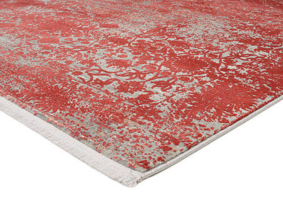 WEBTEPPICH 140/200 cm Rot  - Rot, Design, Textil (140/200cm) - Musterring