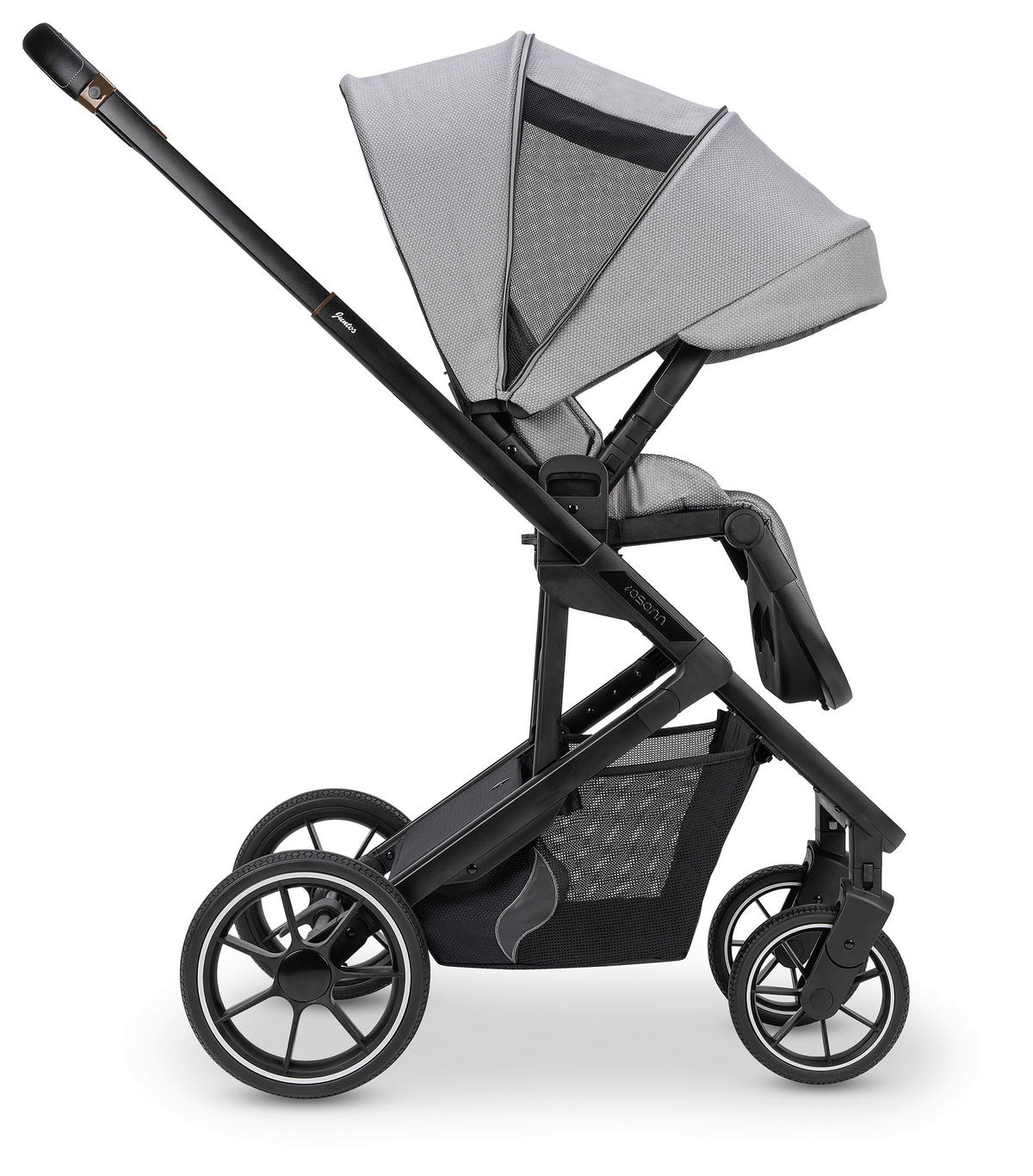KOMBIKINDERWAGEN  Juntos  Rock  - Hellgrau, Basics (84/97,5/53,5cm) - Osann