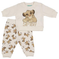 BABY-JOGGINGANZUG Lion King  - Creme, Trend, Textil (62/68null) - Disney