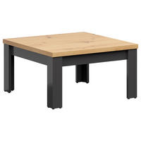 COUCHTISCH 75/75/40 cm rechteckig Graphitfarben, Eiche Artisan  - Graphitfarben/Eiche Artisan, Design, Holzwerkstoff (75/75/40cm)