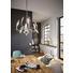 LED-HÄNGELEUCHTE - Chromfarben, Design, Metall (73/150/70cm) - Ambiente
