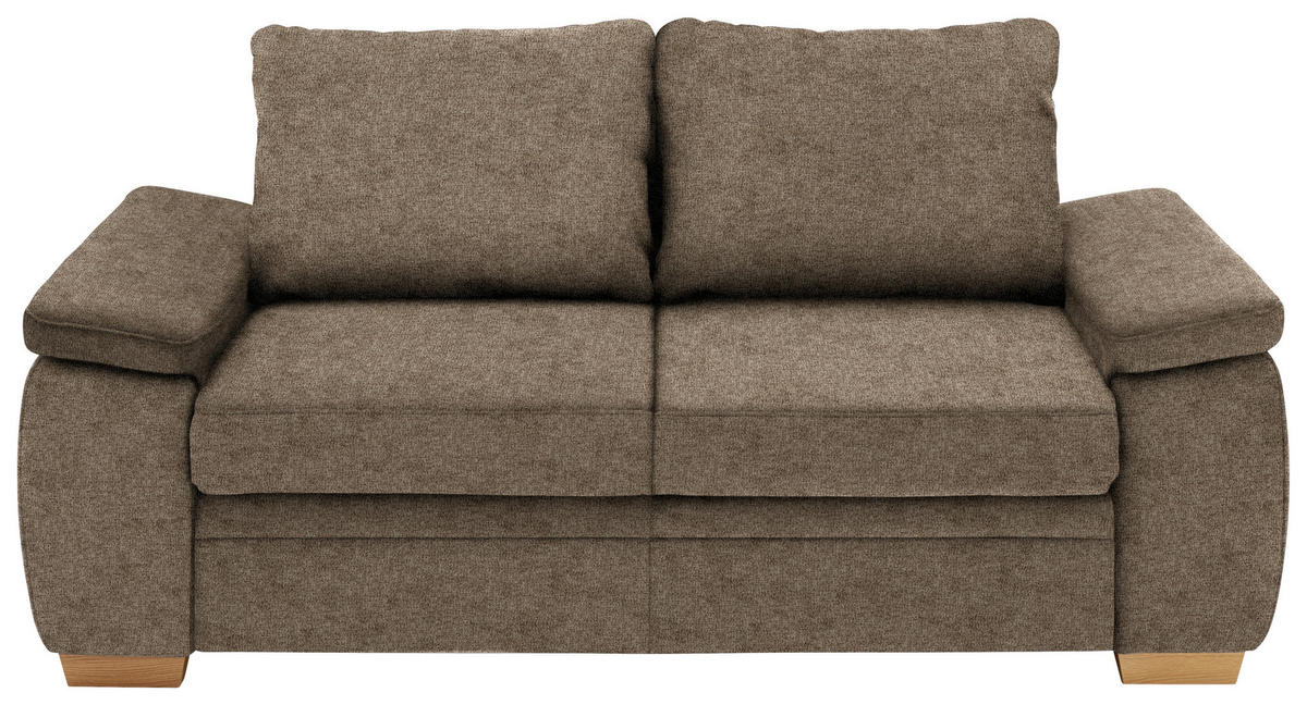 SCHLAFSOFA  in Grün  - Grün, KONVENTIONELL, Holz/Textil (196/90/100cm) - Beldomo Style